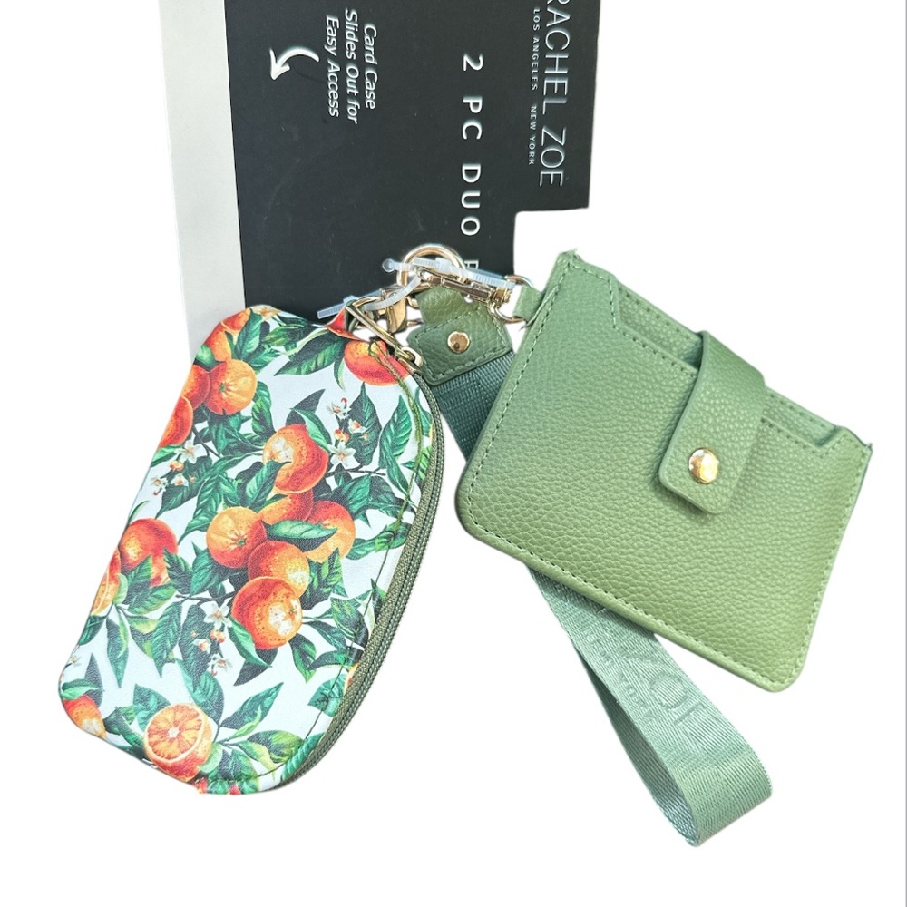Rachel Zoe Green and Orange Clutches - Picture 12 of 16